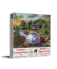 SunsOut Campers Coming Home 1000 piece Jigsaw Puzzle for Adults