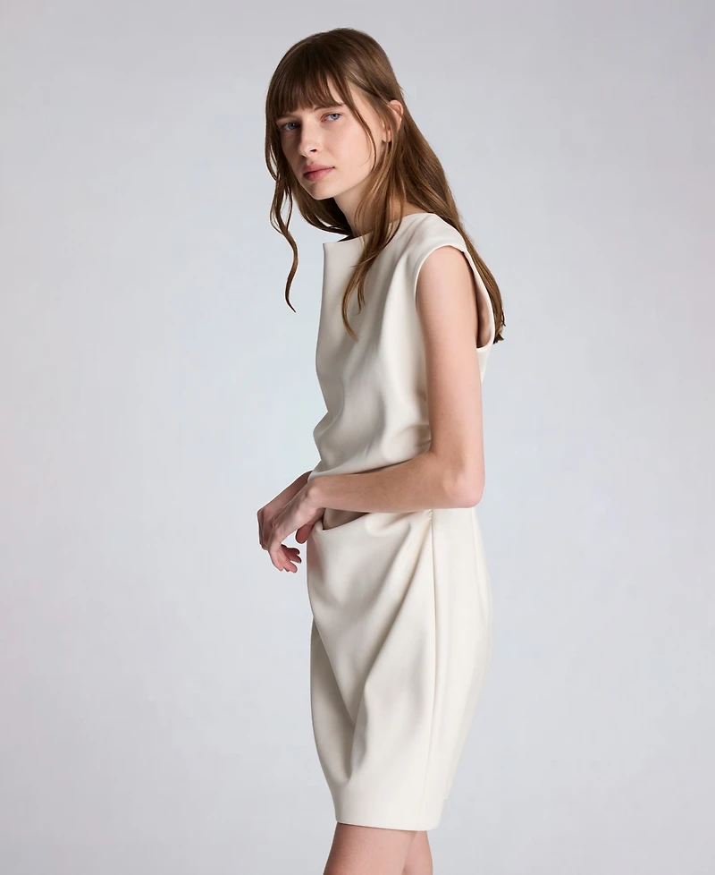 Kenneth Cole Women's Boat Neck Mini Dress