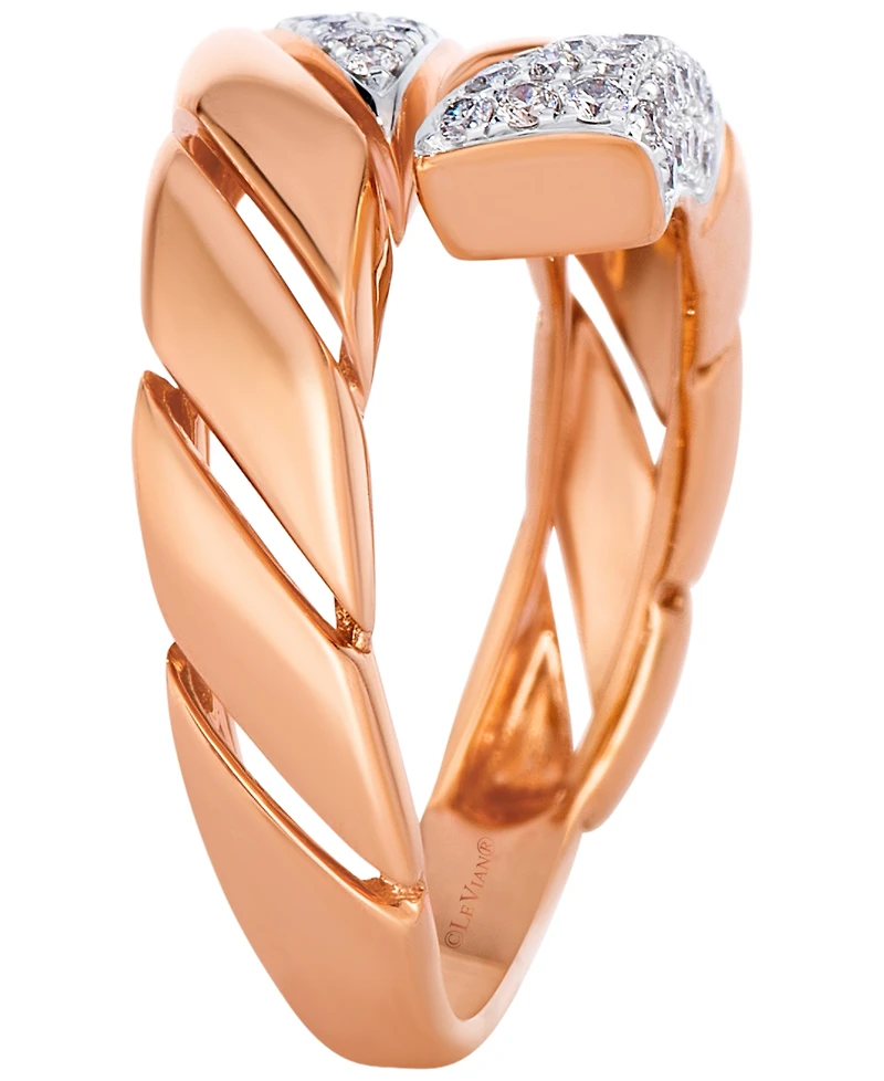 Le Vian Vanilla Diamond Ring (0.23 ct. t.w.) in 14k Strawberry Gold