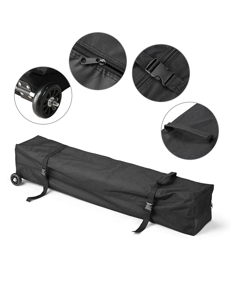 InstaHibit Ez Go 10x10ft Pop Up Canopy Outdoor Instant Tent Tradeshow Art Market