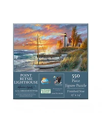 SunsOut Point Betsie Lighthouse 550 piece Jigsaw Puzzle for Adults