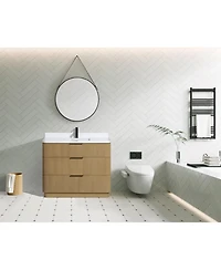 Ari Bath, Calamigo 42", Oak Finish