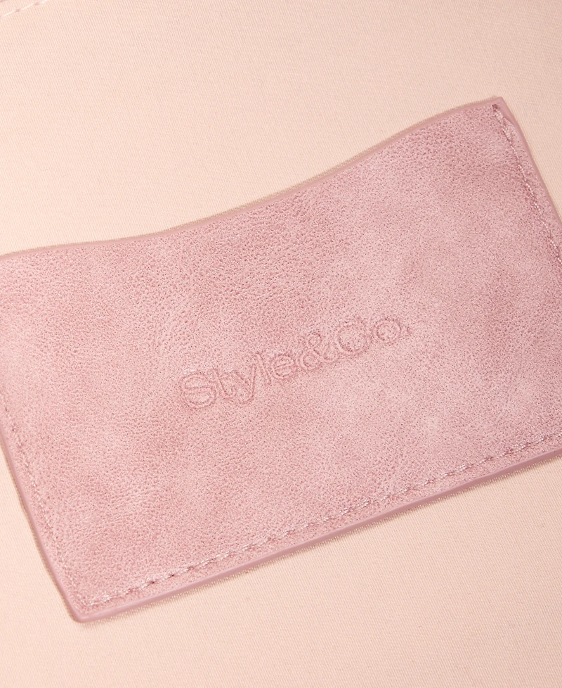 Style & Co Small Studded Dip Crossbody Bag