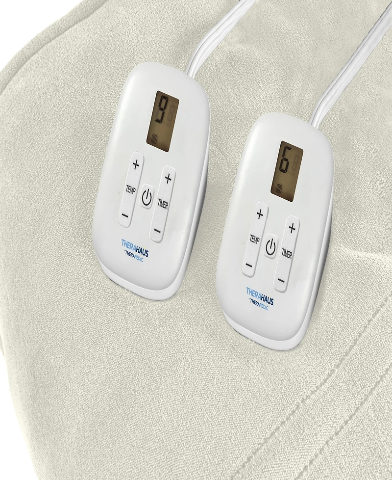 Therapedic 100x 90 inch Ivory Heated Blanket