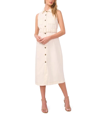 Vince Camuto Women's Collared Neck Dress