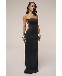 Jluxlabel Women's Madison Suede Maxi Dress