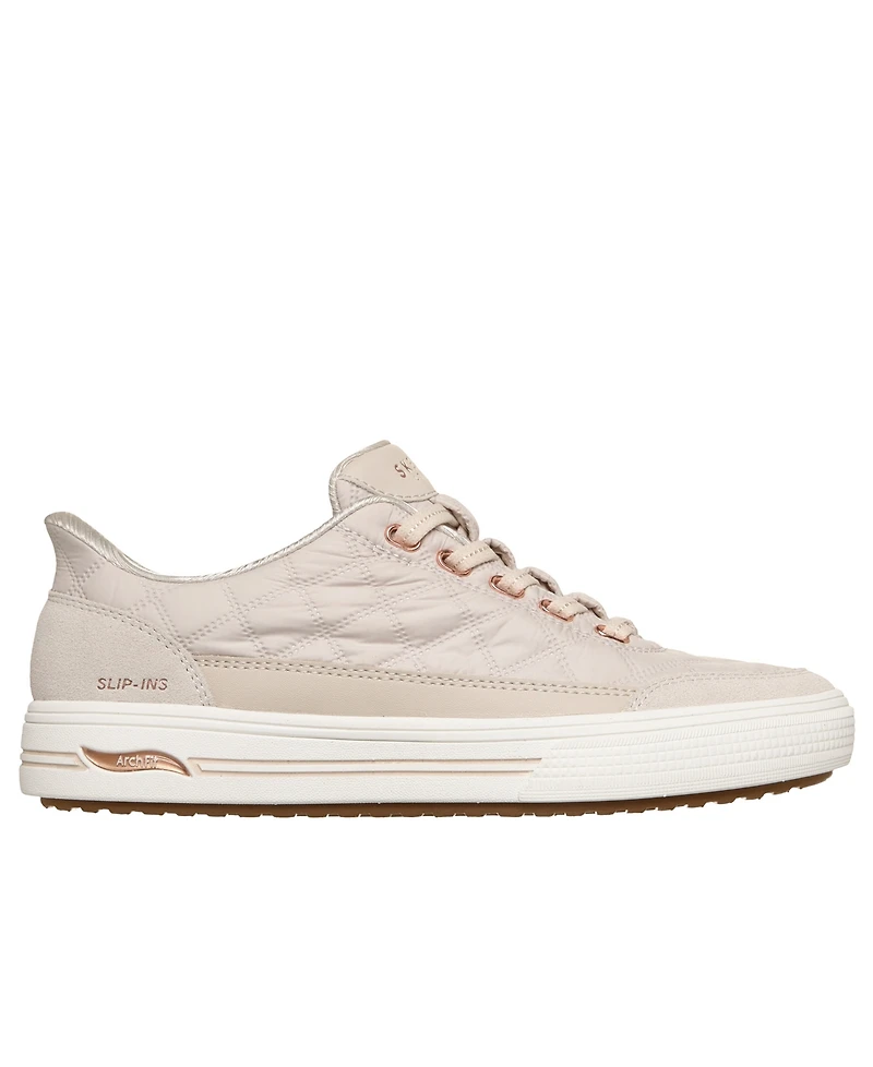 Skechers Women's Skechers Slip-Ins: Arch Fit Arcade - Cozy Fit Cuddle Steps Casual Sneakers from Finish Line