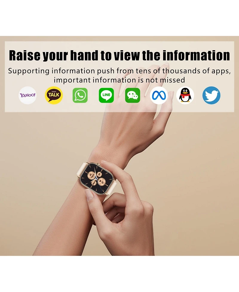 ruxing smart QX17 2025 Smartwatch, Gps 5-Mode Positioning with Single-Frequency Actions Chip, Bluetooth Call, Waterproof for Sports