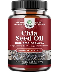 Nature's Craft Chia Seed Extract Capsules, 60ct