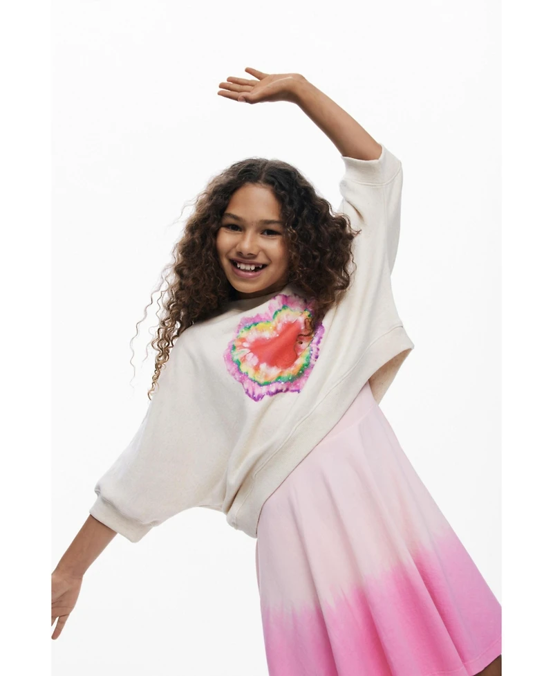 Desigual Girls Girls's Dress 2 1 heart