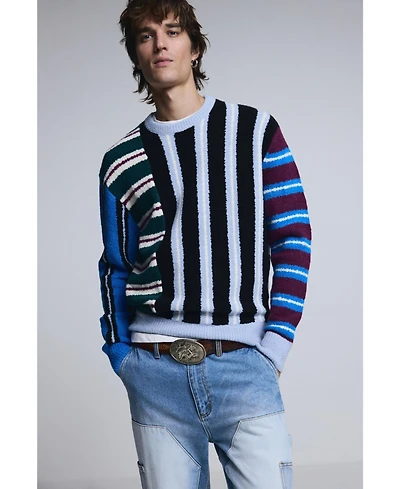 Desigual Men's Multistripe sweater