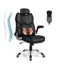 Ecooso Kneading Massage Office Chair with Adjustable Headrest