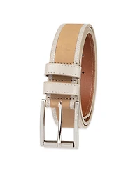 Tommy Bahama Men's Leather Inlay Casual Belt