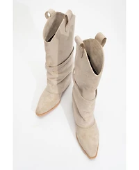 Prologue Shoes Women's Okus Buckle Block Heel Boot