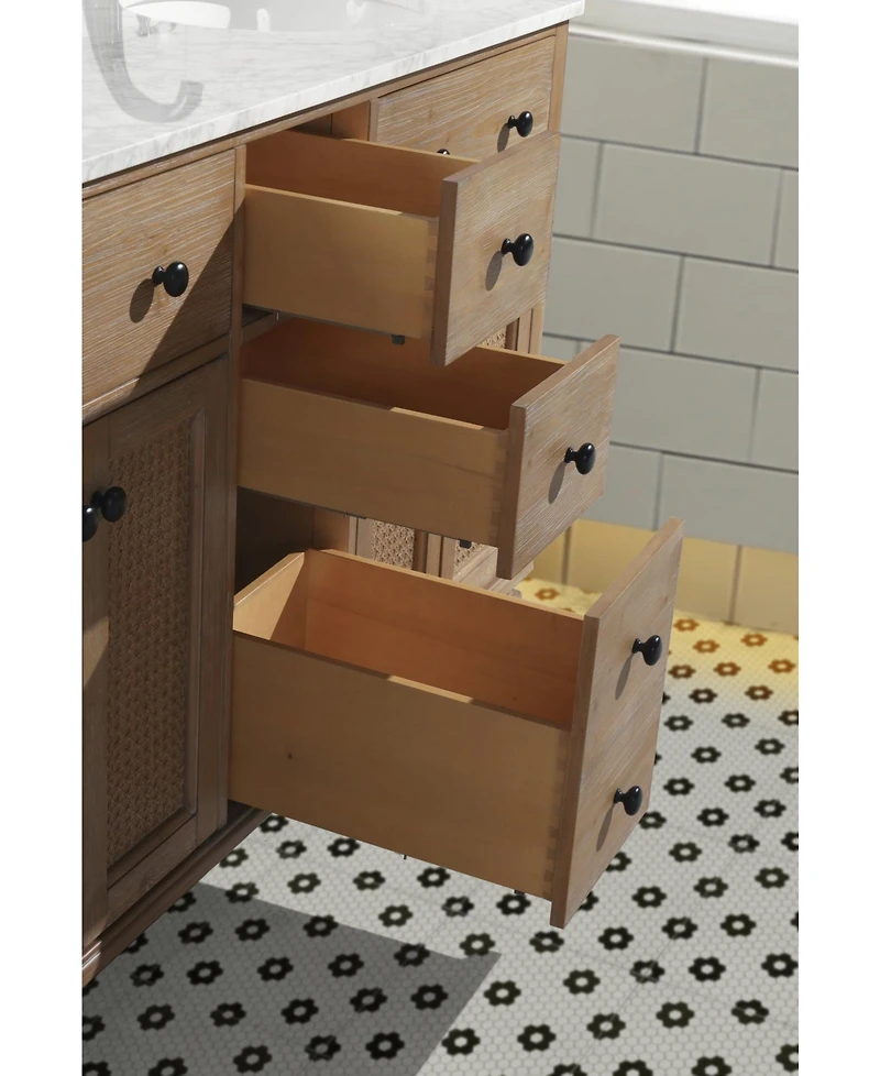 Ari Bath 55" Annie, Weathered Fir Finish