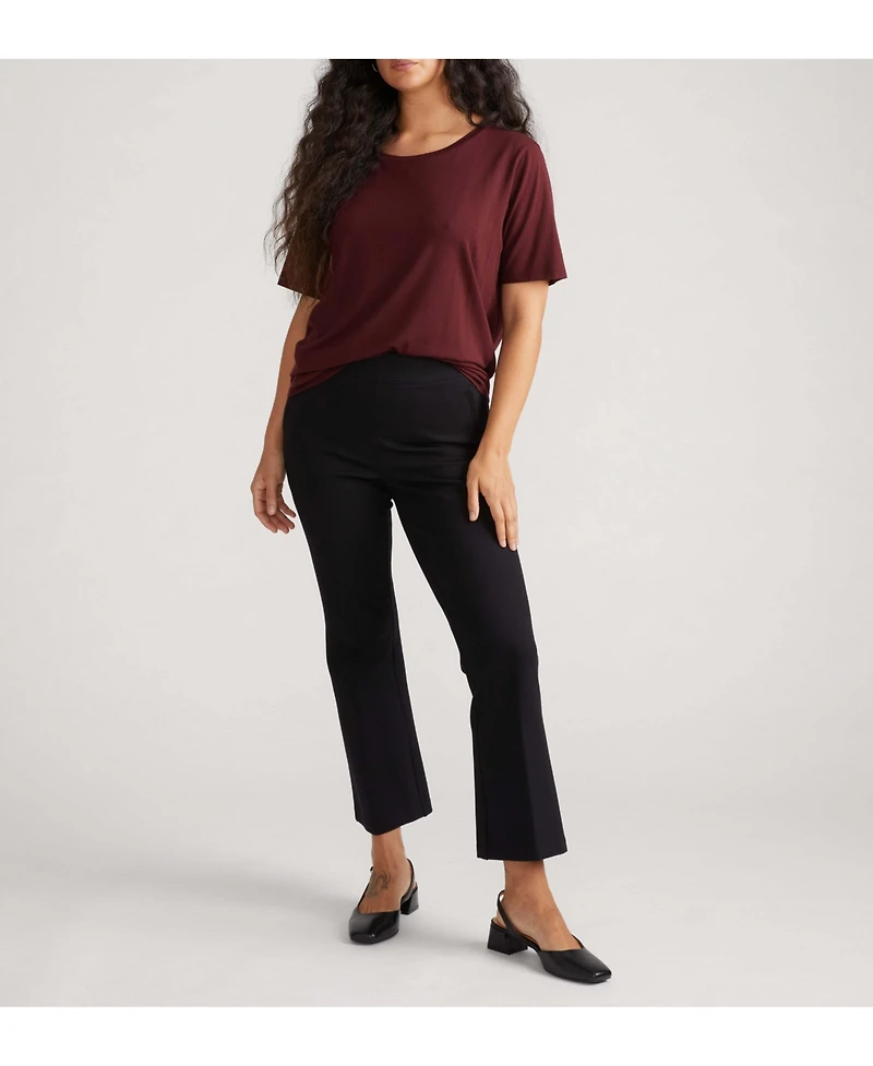 Universal Standard Plus Amaya Ponte Kick Flare Pants