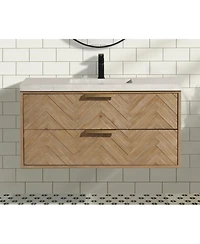 Ari Bath 42" Carlsbad, Weathered Fir Finish