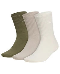 adidas Men's Cushioned Comfort Crew Socks, 3-Pack