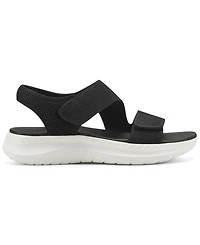 Easy Spirit Women's Dreda Double Adjustable Band Slingback Sandals