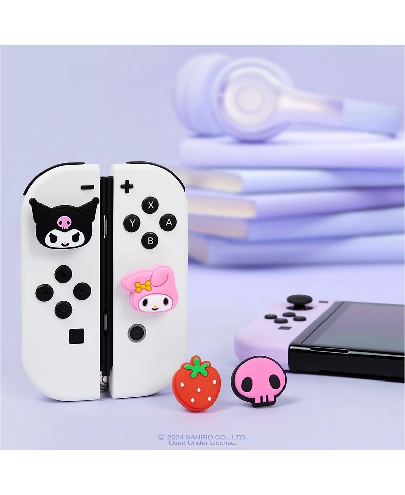 Hamee Hello Kitty and Friends Thumb Grips Compatible with Nintendo Switch Oled/Switch Lite, Character Joystick Grip Cover Caps