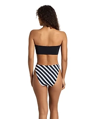 Lauren Ralph Women's High Waist Swim Bottoms