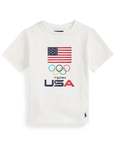 Polo Ralph Lauren Boys' 2-7 Team Usa Graphic Print T-Shirt