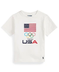Polo Ralph Lauren Boys' 2-7 Team Usa Graphic Print T-Shirt