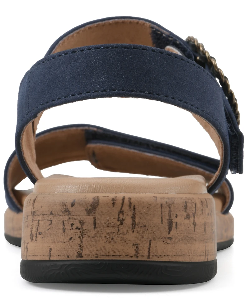 Cliffs by White Mountain Women's Bonique Flat Sandals