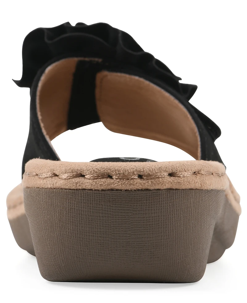 Cliffs by White Mountain Women's Casmyn Slide Sandals