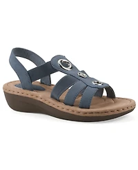 Cliffs by White Mountain Women's Casimir Wedge Sandals