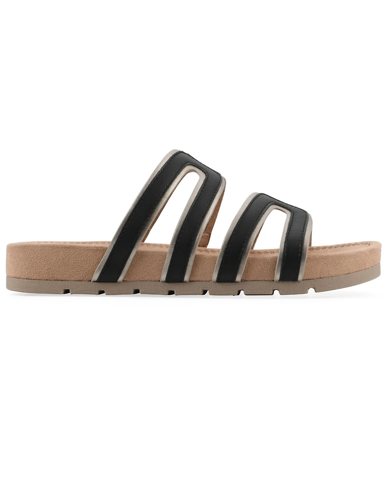 Cliffs by White Mountain Women's Tinarose Slide Sandals