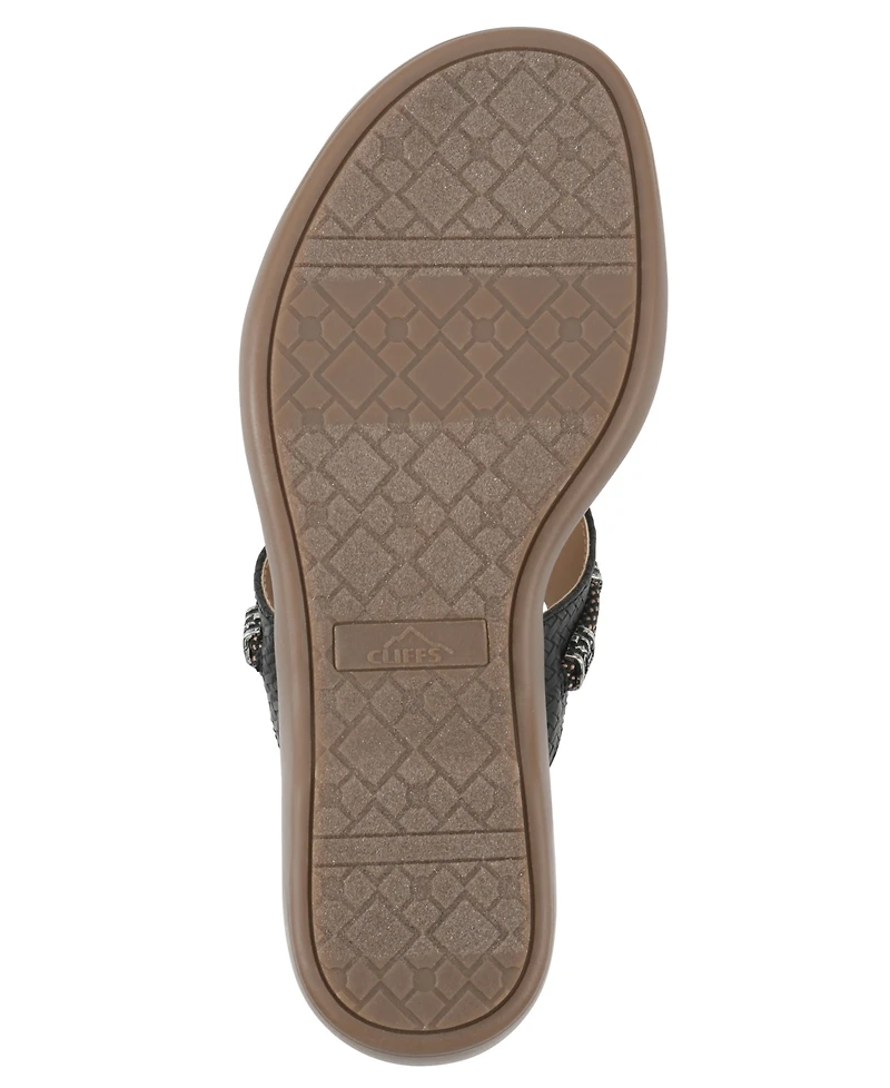 Cliffs by White Mountain Women's Bainah Thong Sandals