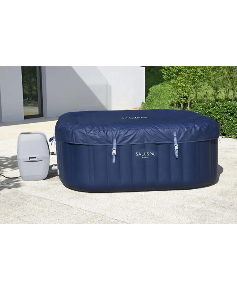 SaluSpa Bestway Hawaii 4 Person Smart AirJet Inflatable Hot Tub with App Control