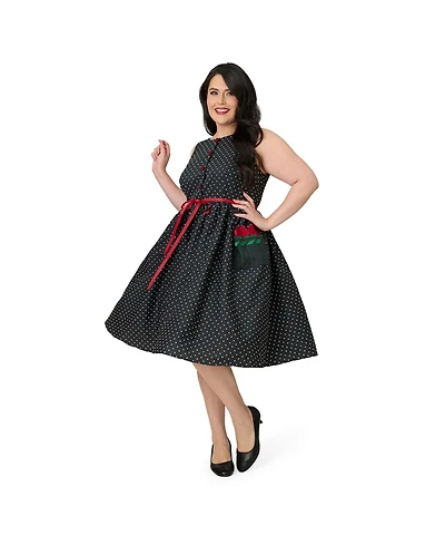 Smak Parlour Plus Size Tulip Pocket Swing Dress
