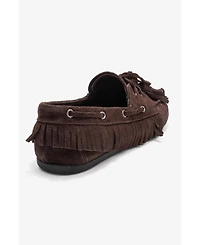 Forever & Always Shoes Women's Fenora Leather Tassel Loafer