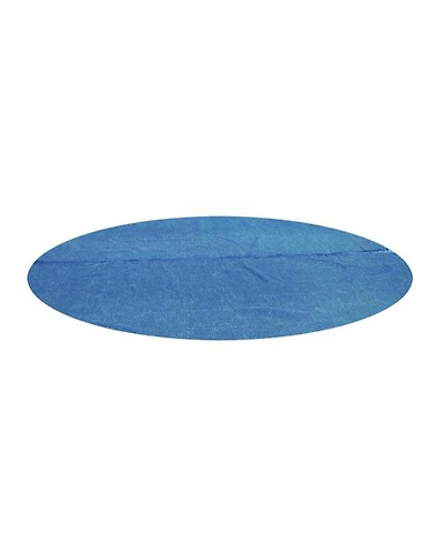 Bestway Flowclear 14 Feet Round Above Ground Pool Solar Pool Cover Only, Blue
