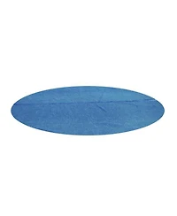 Bestway Flowclear 14 Feet Round Above Ground Pool Solar Pool Cover Only, Blue
