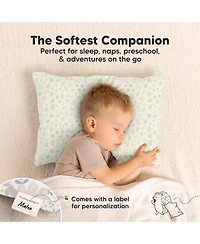 KeaBabies Lyra Muslin Toddler Pillowcases 13x18, 2-Pack Organic Cotton for Sleep & Travel