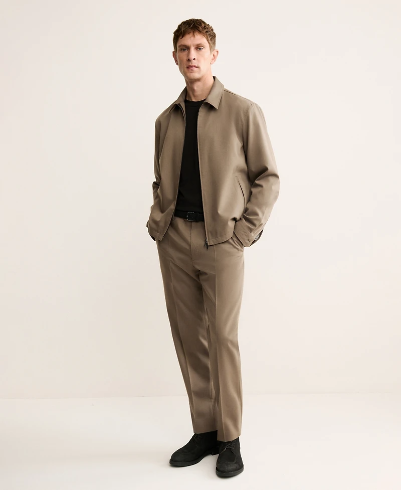 Mango Men's Italian Wool Jacket