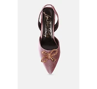 firebird heeled mules