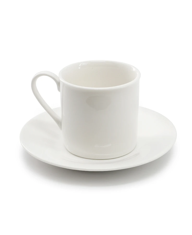 Elama Aspin 12-Pc. Espresso Cup & Saucers, Service For 6