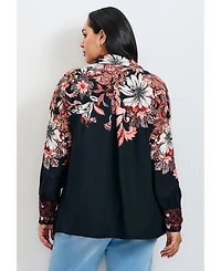 Avenue Women's La Luna Button Down Shirt