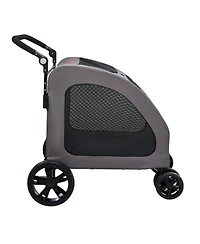 Cozito Heavy-Duty Pet Stroller with Adjustable Handle, Holds up to 160 lbs.