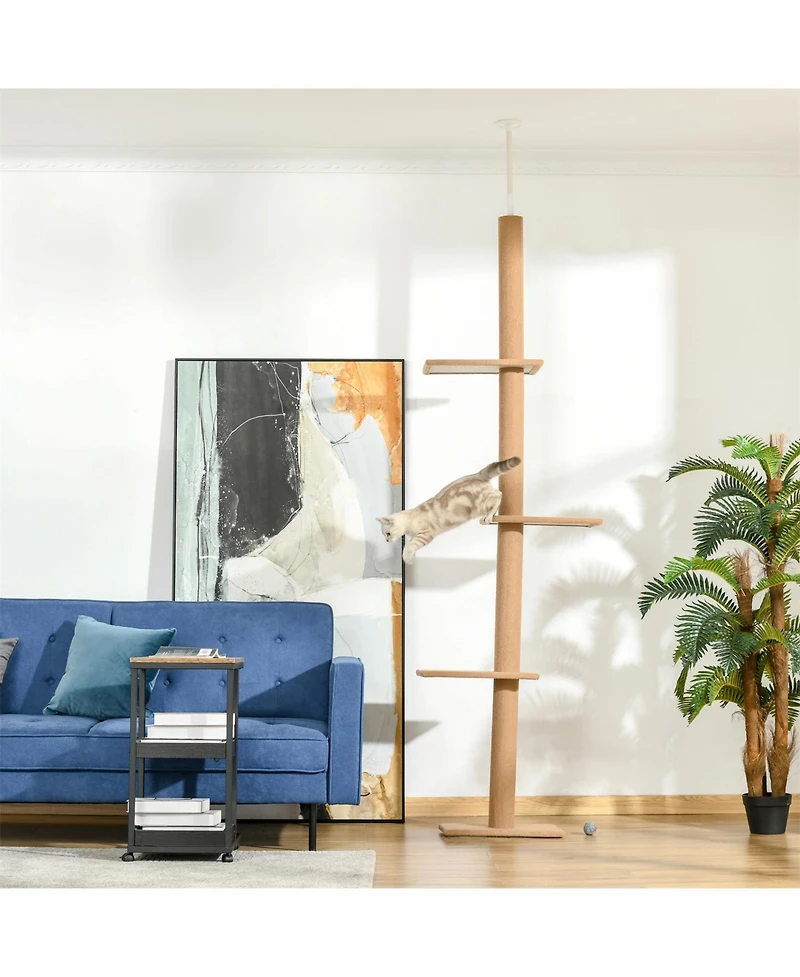 Aostirmotor Cat Tree with Sisal-Covered Scratching Posts