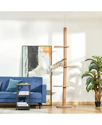 Aostirmotor Cat Tree with Sisal-Covered Scratching Posts