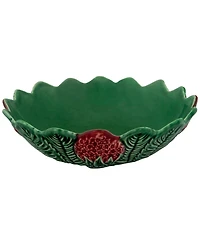 Bordallo Pinheiro Strawberries 9.3" Round Bowl