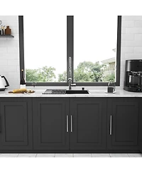 flynama 25x22x10-Inch Stainless Steel Drop-In Topmount Kitchen Sink