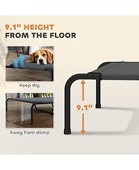PawHut Elevated Dog Bed Outdoor Dog Bed for Large Breeds 59.8"