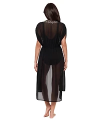 Miraclesuit Women's Beach Etc. Beaded Cover-Up Kimono