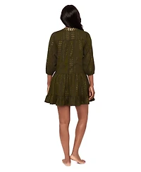 Miraclesuit Women's Cover-Up V-Neck Beach Dress